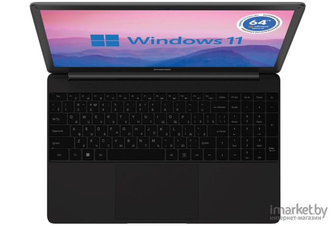 Ноутбук Digma EVE 15 P417 черный (NN5158CXW01)