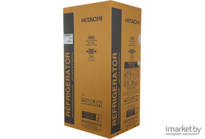 Холодильник Hitachi R-VG660PUC7-1 GBK Черный