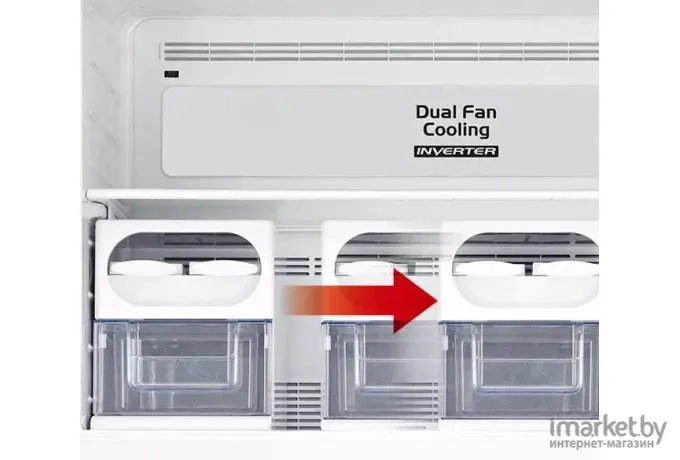 Холодильник Hitachi R-V720PUC1 TWH белый