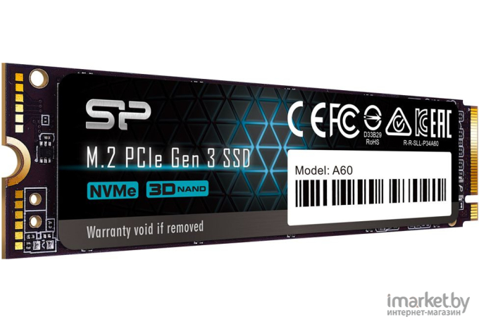 Накопитель SSD Silicon Power 2Tb SP002TBP34A60M28