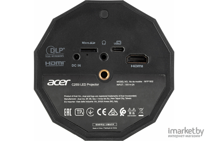 Проектор Acer C250i DLP 300Lm (MR.JRZ11.001)