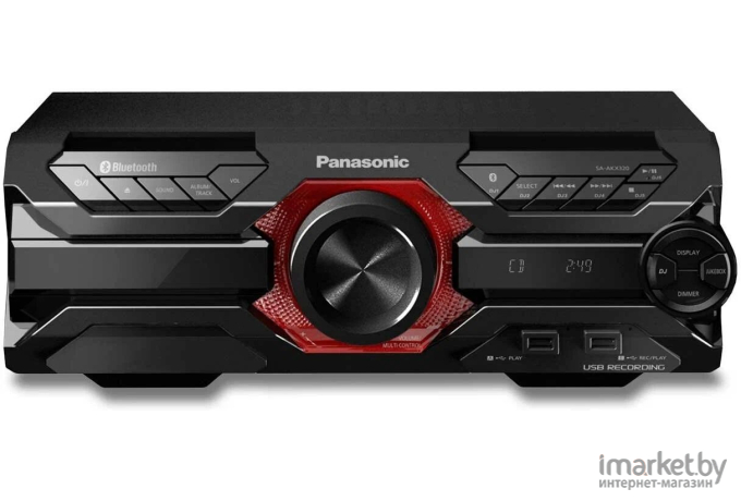 Минисистема Panasonic SC-AKX320E-K черный