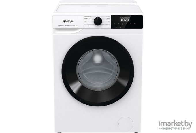 Стиральная машина Gorenje W1NHPI60SCSIRV белый