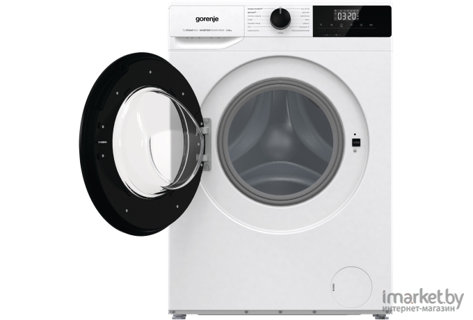 Стиральная машина Gorenje W1NHPI60SCSIRV белый