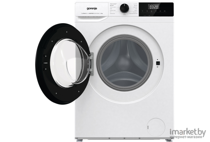 Стиральная машина Gorenje W1NHPI62SCSIRV белый