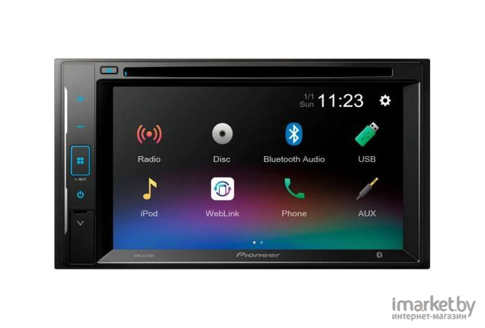 Автомагнитола CD DVD Pioneer AVH-A245BT