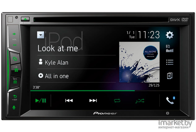 Автомагнитола CD DVD Pioneer AVH-Z2250BT