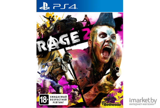 Игра для приставки Playstation Sony PS4 Rage 2 RU Version (505585642023)