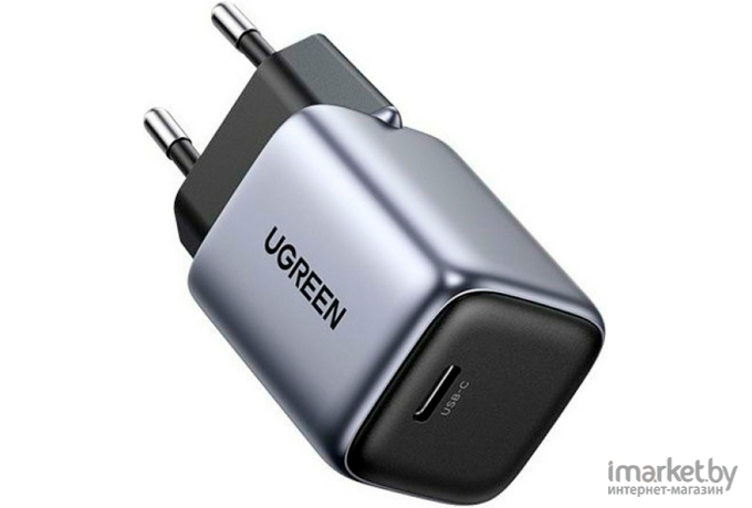 Сетевое зарядное устройство UGREEN CD319-15326; Nexode Mini GaN, 1*USB-C 30W, White