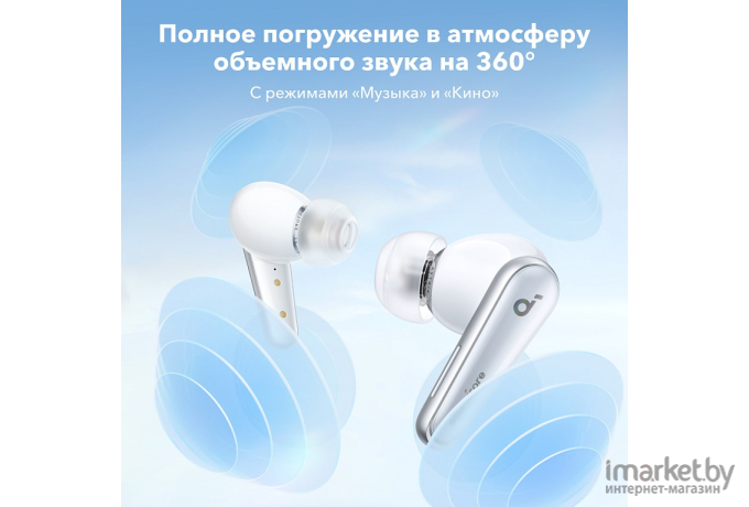 Наушники SoundCore Liberty 4 A3953 (SDC-A3953G21-WT)