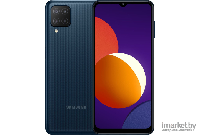 Смартфон Samsung SM-M127F Galaxy M12 32Gb/3Gb черный (SM-M127FZKUCAU)