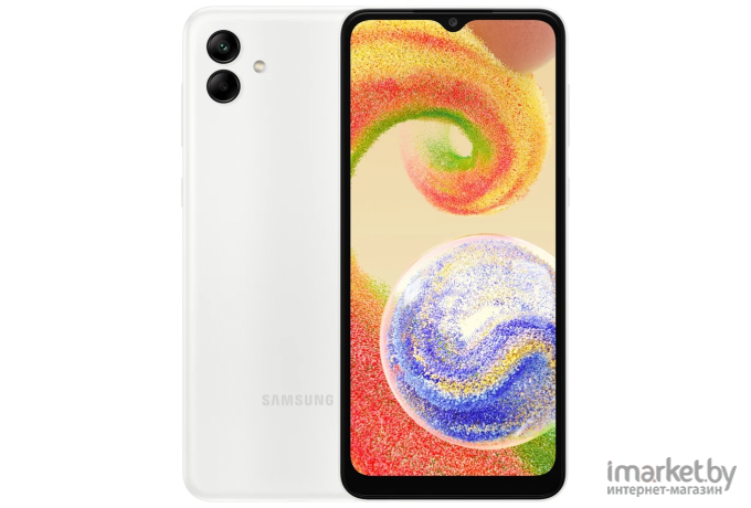 Смартфон Samsung SM-A045F Galaxy A04 32Gb/3Gb белый (SM-A045FZWDMEB)