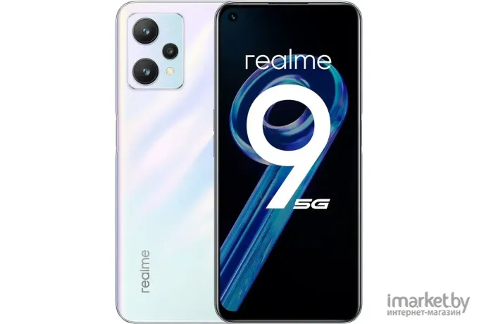 Смартфон Realme 9 4G 128Gb/6Gb белый (6044373)