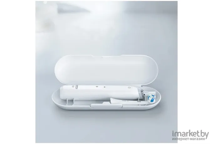 Электрическая зубная щетка Oral-B iO Series 4 with travel case Quite White (I0G4.1A6.1DK)