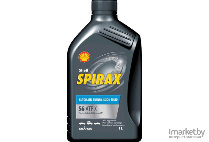 Трансмиссионное масло Shell Spirax S6 ATF X 1л (550058231)