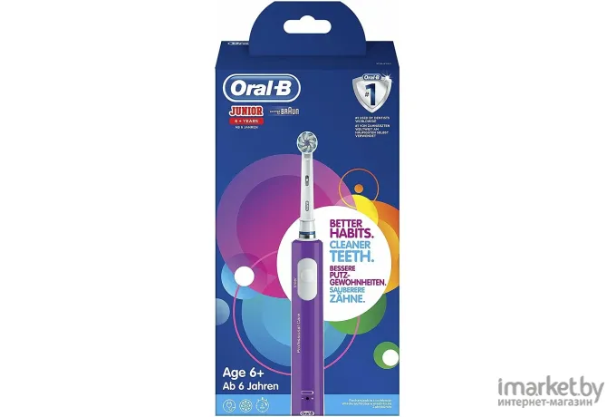 Электрическая зубная щетка Oral-B Junior Purple (D16.513.1)