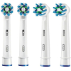 Насадка для зубной щетки Braun Oral-B Cross Action EB50-4 4шт Black