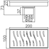 Трап для душа Gerhans K81410C-20