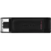 Usb flash накопитель Kingston Data Traveler 256Gb 70 Type-C DT70/256GB черный