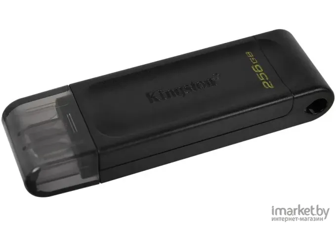 Usb flash накопитель Kingston Data Traveler 256Gb 70 Type-C DT70/256GB черный