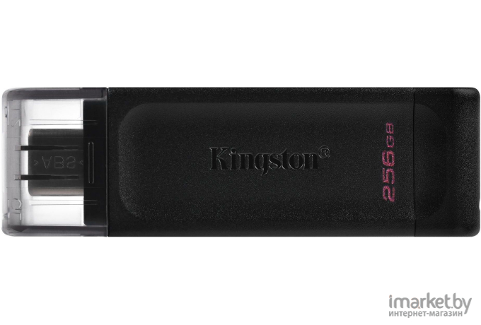 Usb flash накопитель Kingston Data Traveler 256Gb 70 Type-C DT70/256GB черный