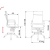 Кресло руководителя Бюрократ CH-993MB слоновая кость/хром (CH-993MB/IVORY)
