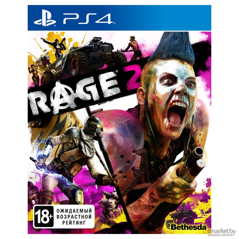 Игра для приставки Playstation PS4 Bethesda Softworks Rage 2 RU Version  (5055856420200) купить в Минске с ценами в рассрочку