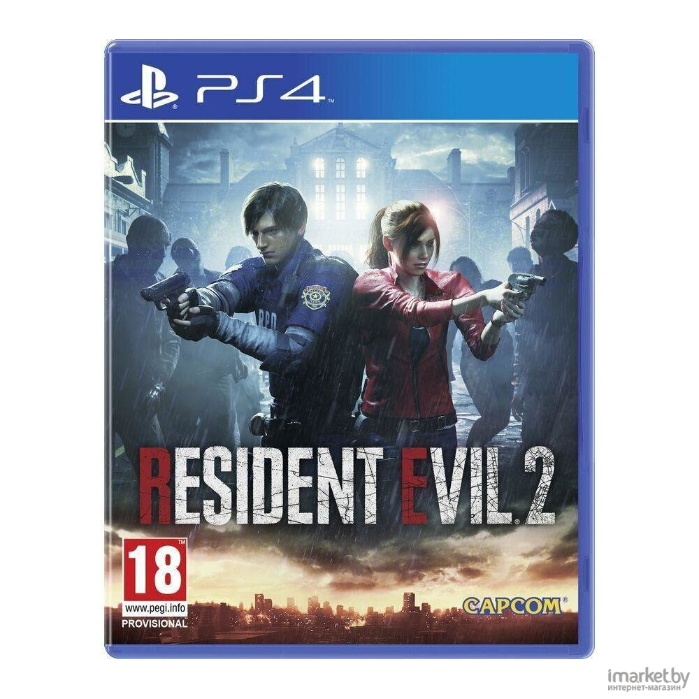 Игра для приставки Playstation PS4 Capcom Resident Evil 2 RU Subtitles  (5055060946220) купить в Минске с ценами в рассрочку