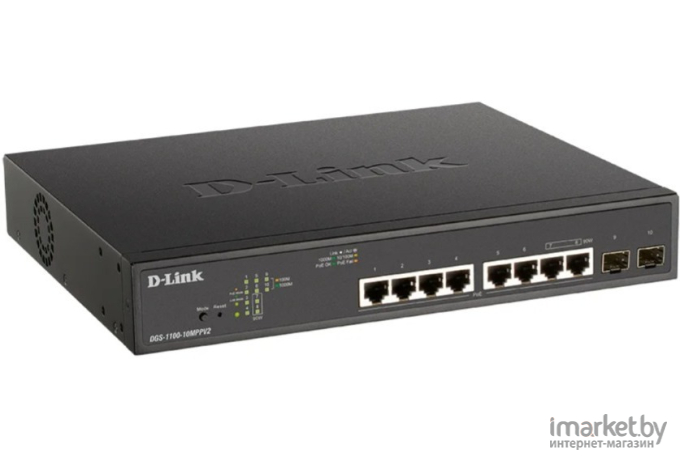 Коммутатор D-Link DGS-1100-10MPPV2/A3A