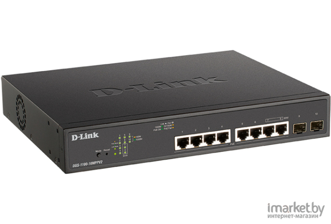 Коммутатор D-Link DGS-1100-10MPPV2/A3A