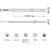 Лента светодиодная Gauss Basic BT041