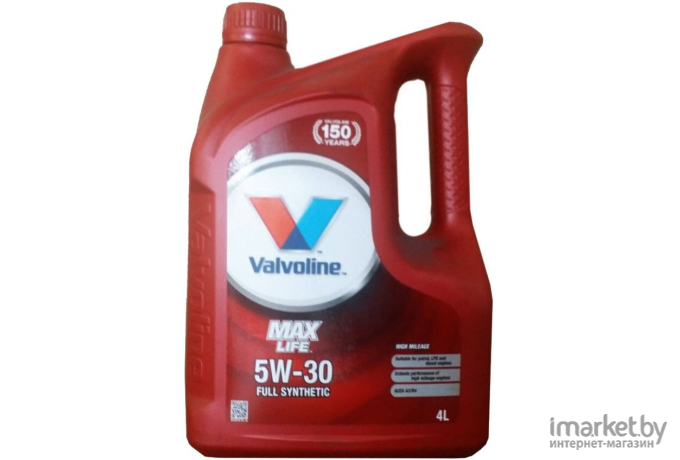 Моторное масло Valvoline Maxlife 5W-30 5л (872794)