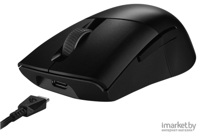 Игровая мышь ASUS ROG Keris Wireless AimPoint черный (90MP02V0-BMUA00)