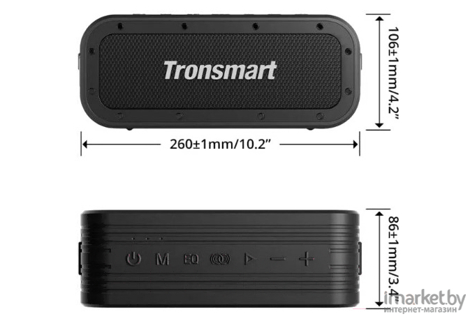 Портативная колонка Tronsmart Force X 60W