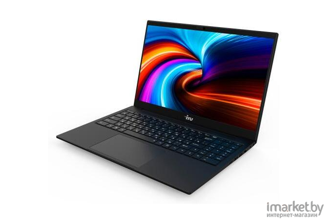 Ноутбук IRU Калибр 15TLI Core i5 1135G7 8Gb/SSD512Gb Intel Iris Xe graphics черный