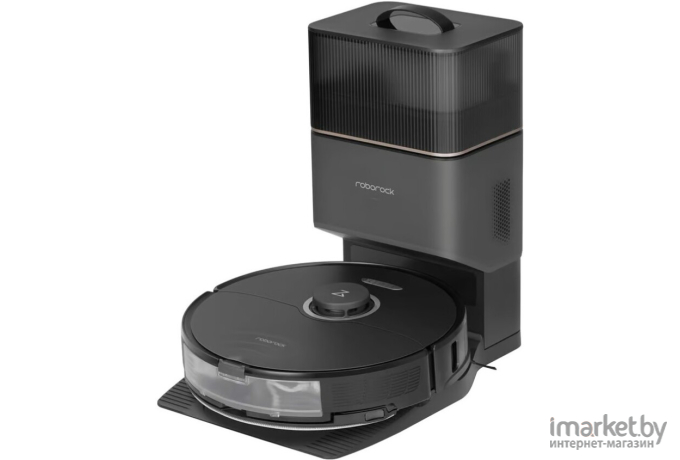 Робот-пылесос Roborock Robotic Vacuum CleanerAuto-Empty Dock S8+ черный (S8P52-02)