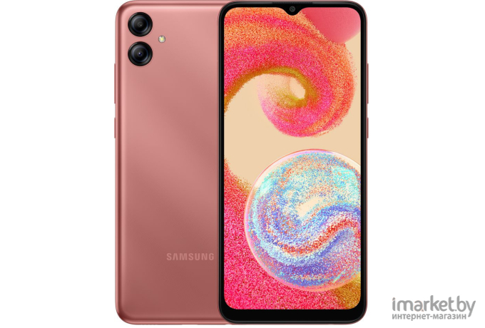 Смартфон Samsung SM-A042F Galaxy A04e 32Gb/3Gb медный (SM-A042FZCDMEB)