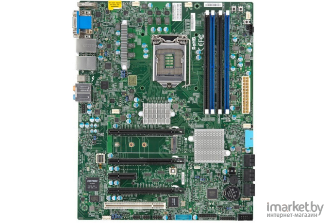 Материнская Плата SuperMicro MBD-X11SAT-F-B Soc-1151 iC236 ATX 4xDDR4 6xSATA3 SATA RAID i210AT 2хGgbEth bulk