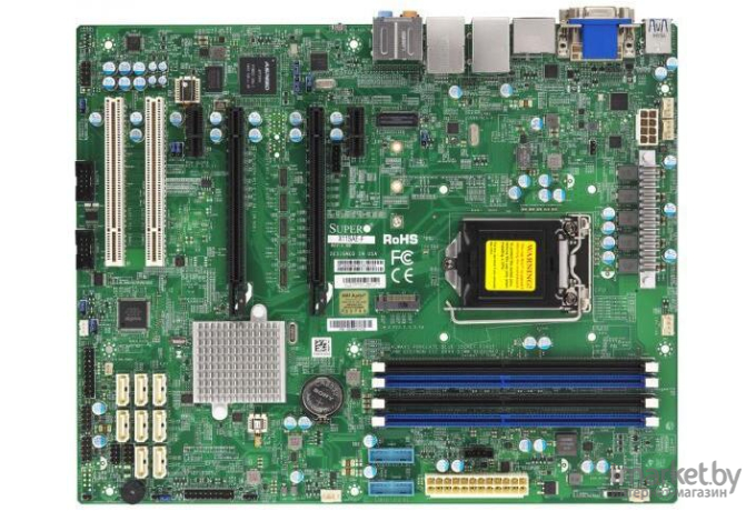 Материнская Плата SuperMicro MBD-X11SAT-F-B Soc-1151 iC236 ATX 4xDDR4 6xSATA3 SATA RAID i210AT 2хGgbEth bulk