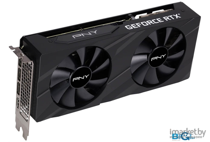 Видеокарта PNY GeForce RTX 3060 Ti 8GB GDDR6X VERTO Dual Fan LHR (VCG3061T8LDFBPB1)