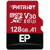 Карта памяти Patriot microSDXC EP Series 128GB с адаптером (PEF128GEP31MCX)