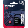 Карта памяти Patriot microSDXC EP Series 128GB с адаптером (PEF128GEP31MCX)