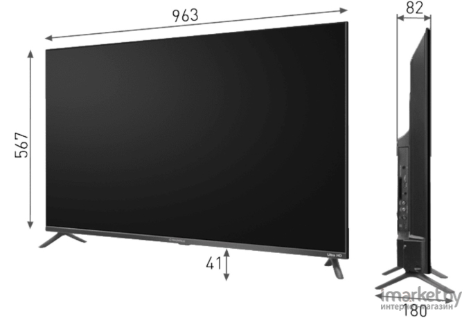 Телевизор Maunfeld MLT43USD02G