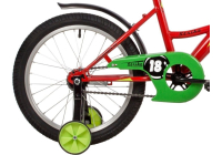 Детский велосипед Novatrack Strike 18 153755 зеленый (183STRIKE.GN22)
