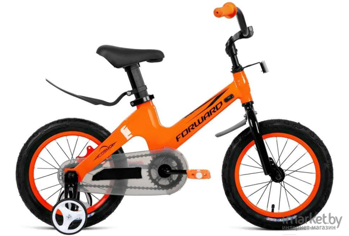 Детский велосипед Forward Cosmo 14 2020-2021 оранжевый (1BKW1K7B1002)