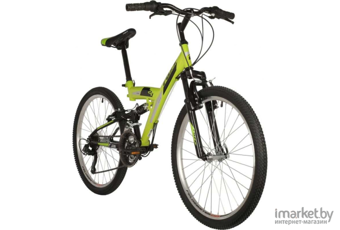 Велосипед Foxx Attack 154832 24 р. 14 зеленый (24SFV.ATTAC.14GN2)