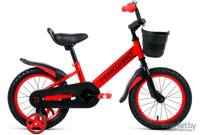 Детский велосипед Forward Nitro 14 2022 красный (IBK22FW14272)