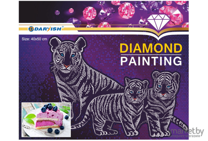 Алмазная живопись Darvish Вкусный десерт DV-9511-98