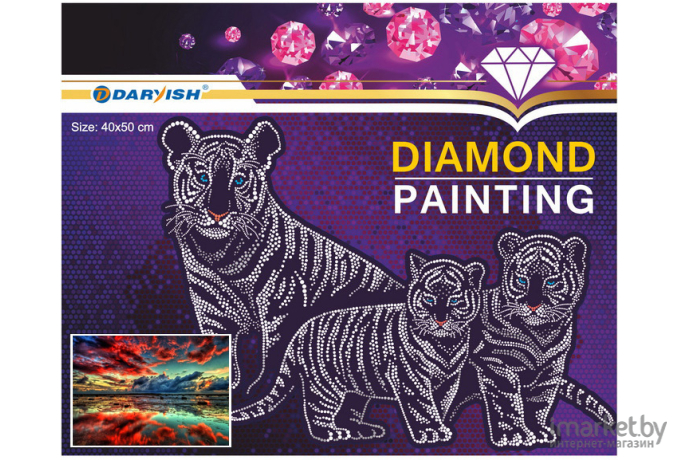 Алмазная живопись Darvish Игра красок DV-9511-97