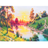 Картина по номерам Darvish Закат на реке DV-4358-79